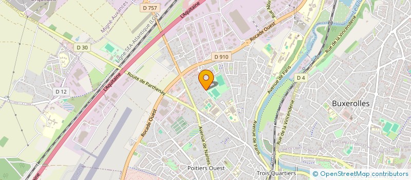 localisation de l'entreprise MONSIEUR MATHEO NOTTELET  POITIERS