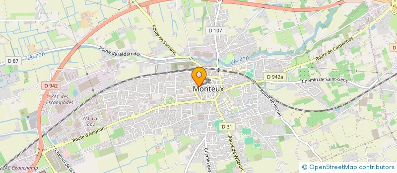 localisation de l'entreprise MONSIEUR MATHEO OMBRY  MONTEUX