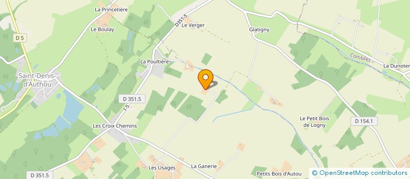 localisation de l'entreprise MONSIEUR MATHEO PERSIA à SAINTIGNY