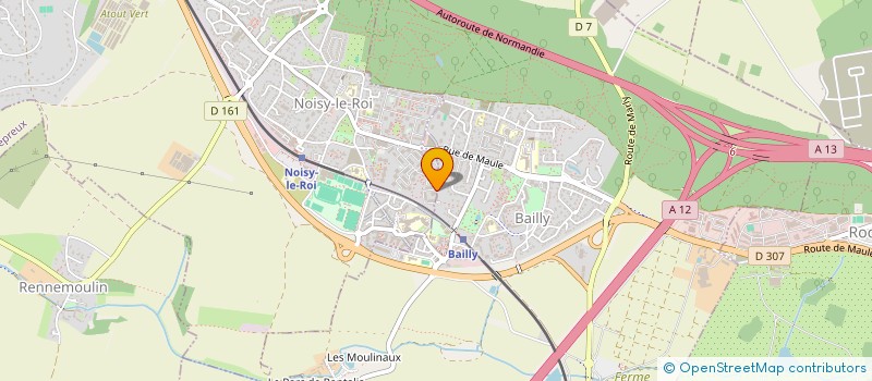 localisation de l'entreprise MONSIEUR MATHEO PIGEON  LES CLAYES-SOUS-BOIS