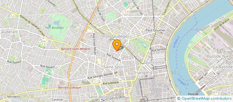 localisation de l'entreprise MONSIEUR MATHEO RIFAUD  BORDEAUX