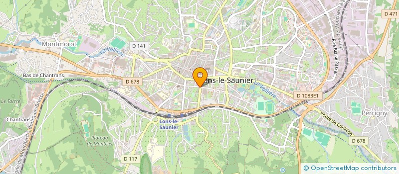 localisation de l'entreprise MONSIEUR MATHEO RIZZI  LONS-LE-SAUNIER