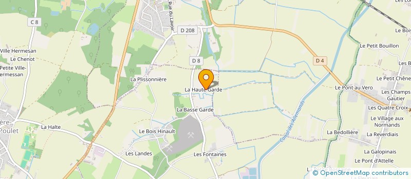 localisation de l'entreprise MONSIEUR MATHEO ROLLAND  SAINT-GUINOUX