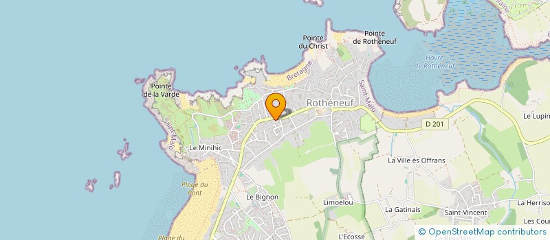 localisation de l'entreprise MONSIEUR MATHEO SACAZE  SAINT-MALO