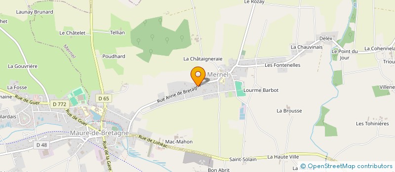 localisation de l'entreprise MONSIEUR MATHEO SCAER  MERNEL