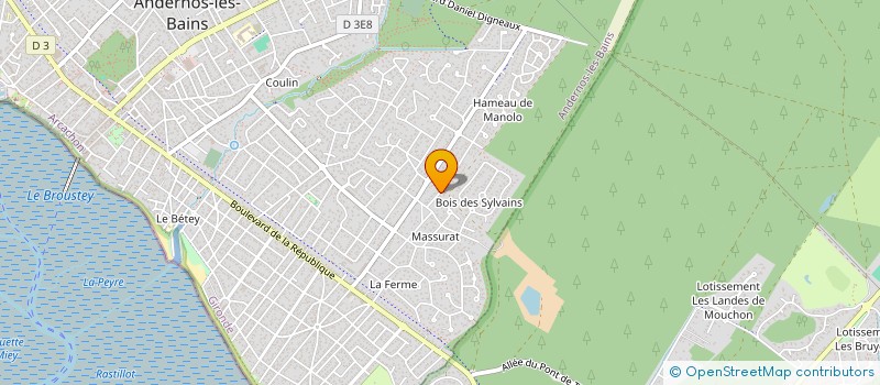 localisation de l'entreprise MONSIEUR MATHEO SUPPLU à ANDERNOS-LES-BAINS