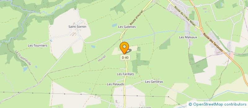 localisation de l'entreprise MONSIEUR MATHEO VIEIRA  HURIEL