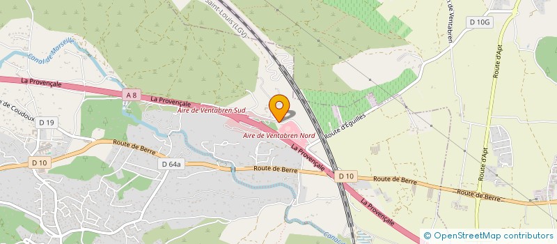 localisation de l'entreprise MONSIEUR MATHEO VIRY  VENTABREN