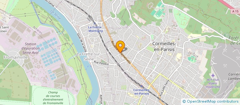 localisation de l'entreprise MONSIEUR MATHEUS BARROS ALVES  CORMEILLES-EN-PARISIS