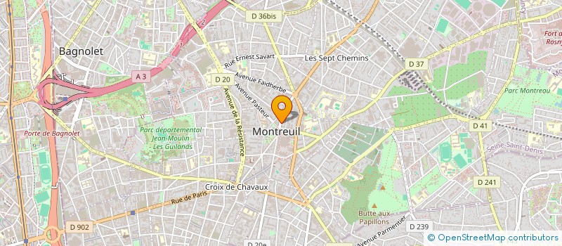 localisation de l'entreprise MONSIEUR MATHEUS FELIPE CASTILHOS à MONTREUIL