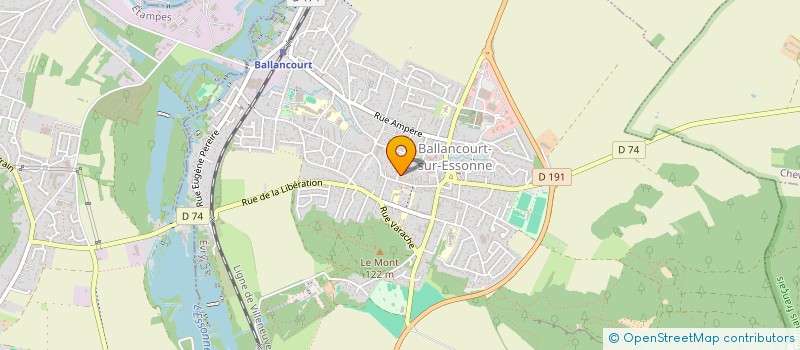 localisation de l'entreprise MONSIEUR MATHEUS GUIMARAES DOS SANTOS  BALLANCOURT-SUR-ESSONNE