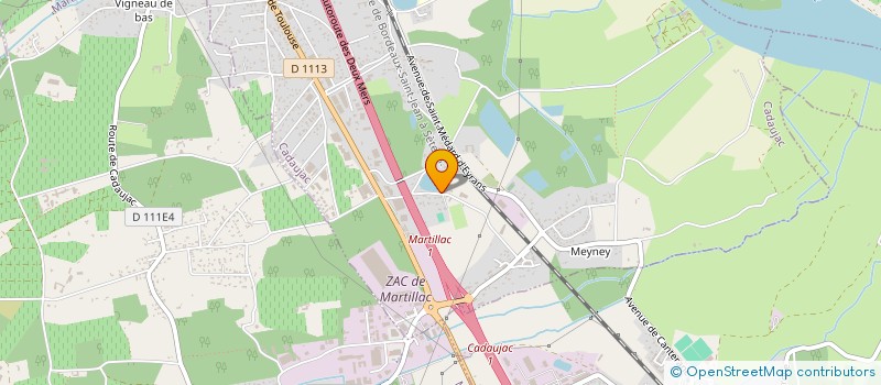 localisation de l'entreprise MONSIEUR MATHEUS HENRIQUE DA SILVA MACENA  CADAUJAC