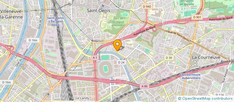 localisation de l'entreprise MONSIEUR MATHEUS PIRES LOPESS  SAINT-DENIS