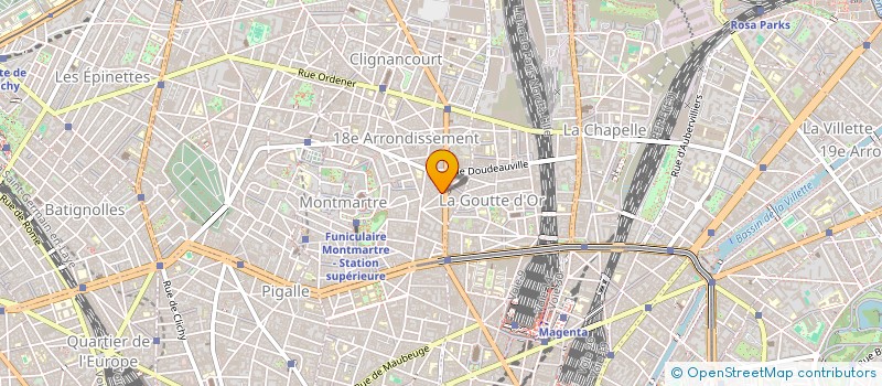 localisation de l'entreprise MONSIEUR MATHEUS SALES DA ROSA  PARIS