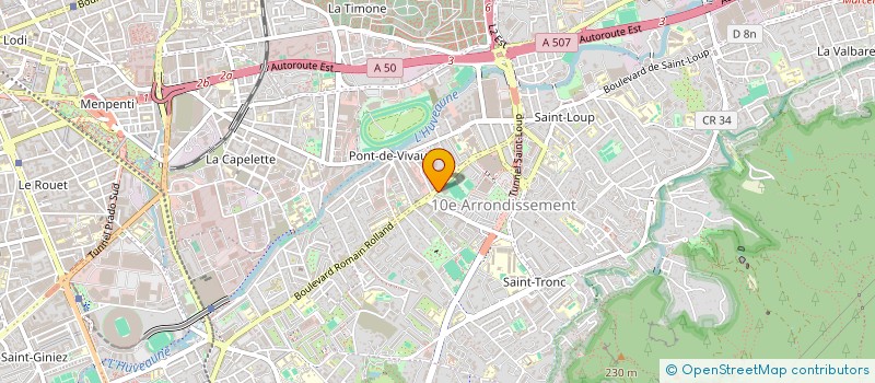 localisation de l'entreprise MONSIEUR MATHEW FEVE  MARSEILLE