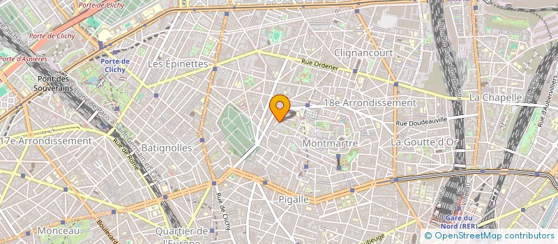 localisation de l'entreprise MONSIEUR MATHEW MATHEW COHEN  PARIS