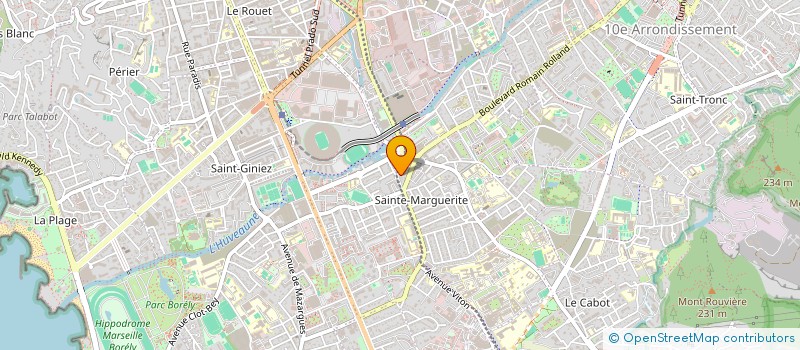 localisation de l'entreprise MONSIEUR MATHEW PETERS  MARSEILLE