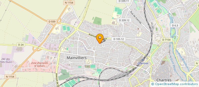 localisation de l'entreprise MONSIEUR MATHIA BRISSARD à CHAMPHOL