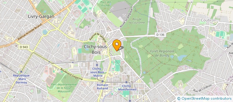 localisation de l'entreprise MONSIEUR MATHIA DIALLO à CLICHY-SOUS-BOIS