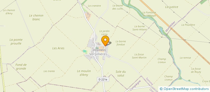 localisation de l'entreprise MONSIEUR MATHIAS ADJAOUD à VERPILLIERES
