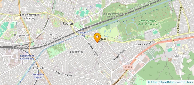 localisation de l'entreprise MONSIEUR MATHIAS ALEXANDRE à SEVRAN
