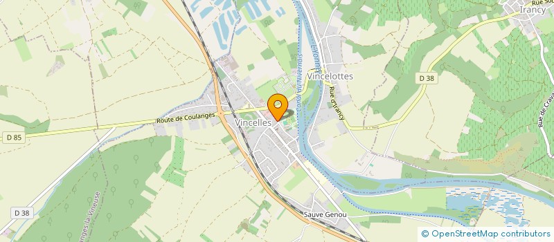 localisation de l'entreprise MONSIEUR MATHIAS ARHAN  VINCELLES