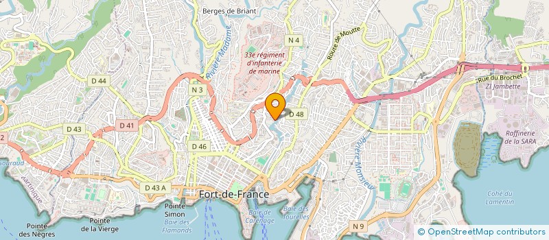 localisation de l'entreprise MONSIEUR MATHIAS ARMEDE  FORT-DE-FRANCE