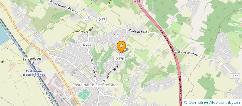 localisation de l'entreprise MONSIEUR MATHIAS ARRIBAT  CASTELNAU-D'ESTRETEFONDS