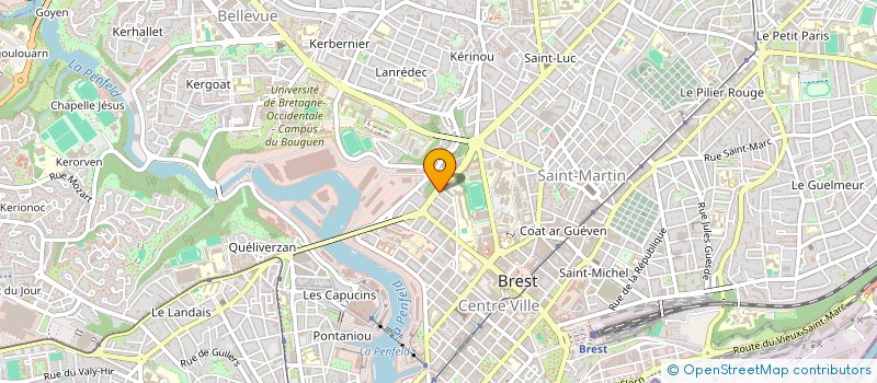 localisation de l'entreprise MONSIEUR MATHIAS AUTRET à BREST