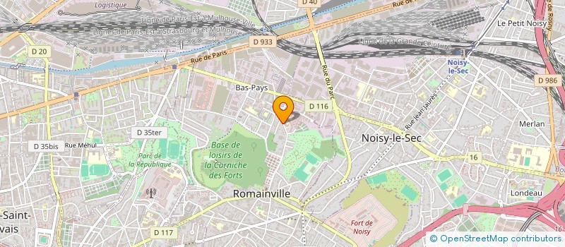 localisation de l'entreprise MONSIEUR MATHIAS AVANOZIAN à ROMAINVILLE