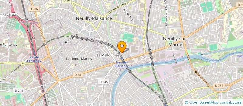 localisation de l'entreprise MONSIEUR MATHIAS BANCE  CHENNEVIERES-SUR-MARNE