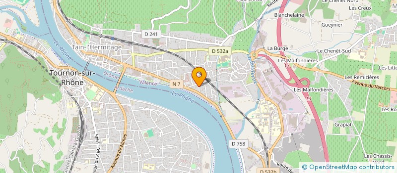 localisation de l'entreprise MONSIEUR MATHIAS BARTHELEMY  PONT-DE-L'ISERE