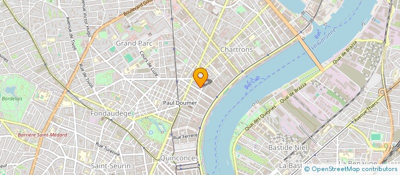 localisation de l'entreprise MONSIEUR MATHIAS BELUD à BORDEAUX