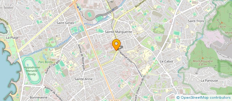 localisation de l'entreprise MONSIEUR MATHIAS BEN HAMOU  MARSEILLE