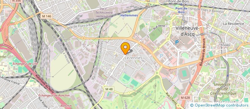 localisation de l'entreprise MONSIEUR MATHIAS BENAHMED  LEZENNES