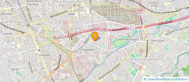 localisation de l'entreprise MONSIEUR MATHIAS BERNIN à MARSEILLE