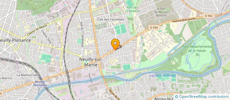 localisation de l'entreprise MONSIEUR MATHIAS BESANCON à NEUILLY-SUR-MARNE