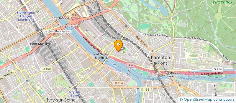 localisation de l'entreprise MONSIEUR MATHIAS BIABIANY  CHARENTON-LE-PONT