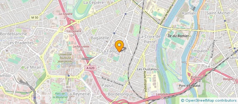 localisation de l'entreprise MONSIEUR MATHIAS BIARD à TOULOUSE