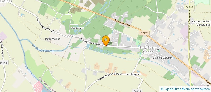 localisation de l'entreprise MONSIEUR MATHIAS BODET à BRAY-SAINT-AIGNAN