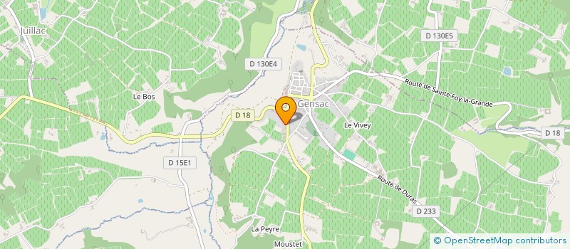 localisation de l'entreprise MONSIEUR MATHIAS BOUCHAUD à PESSAC-SUR-DORDOGNE