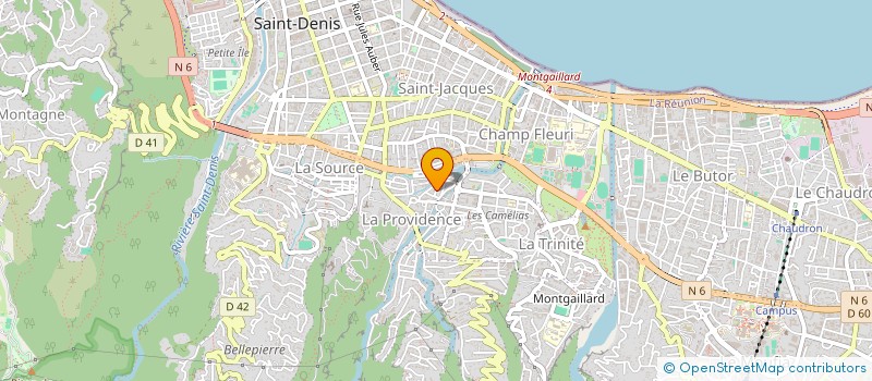 localisation de l'entreprise MONSIEUR MATHIAS BOULANGER à SAINT-DENIS