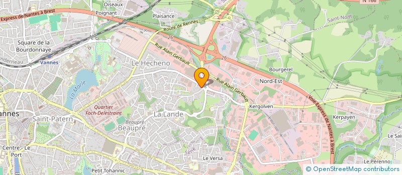 localisation de l'entreprise MONSIEUR MATHIAS BROUTA à VANNES