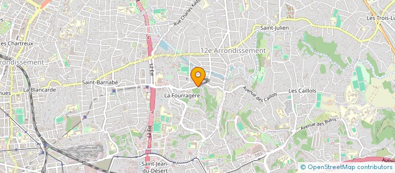 localisation de l'entreprise MONSIEUR MATHIAS BUSCA  MARSEILLE