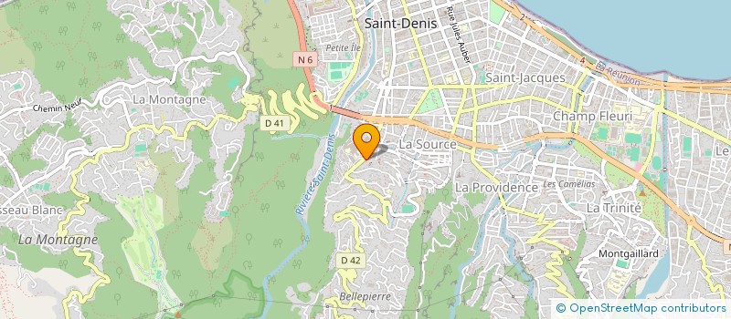 localisation de l'entreprise MONSIEUR MATHIAS CAMATCHY TOPPEE à SAINT-DENIS