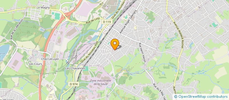 localisation de l'entreprise MONSIEUR MATHIAS CHAIDAT  MONTCEAU-LES-MINES