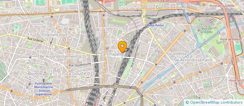 localisation de l'entreprise MONSIEUR MATHIAS CHAILLOT  PARIS