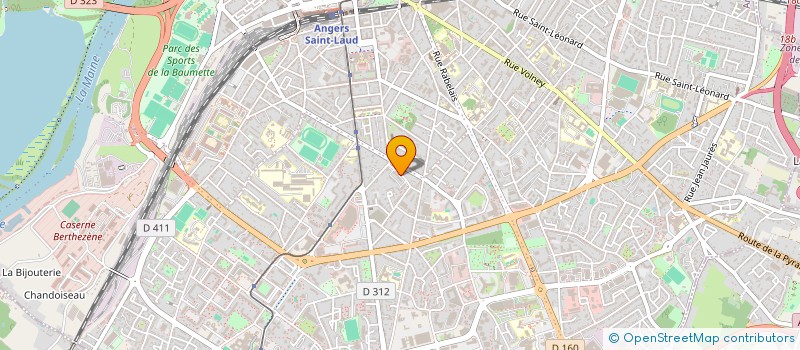 localisation de l'entreprise MONSIEUR MATHIAS CHALLEND DE CEVINS à ANGERS