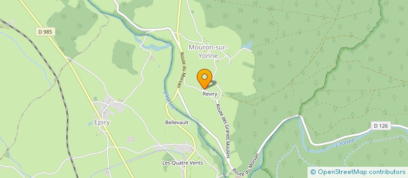localisation de l'entreprise MONSIEUR MATHIAS CHANTEUX à CORBIGNY
