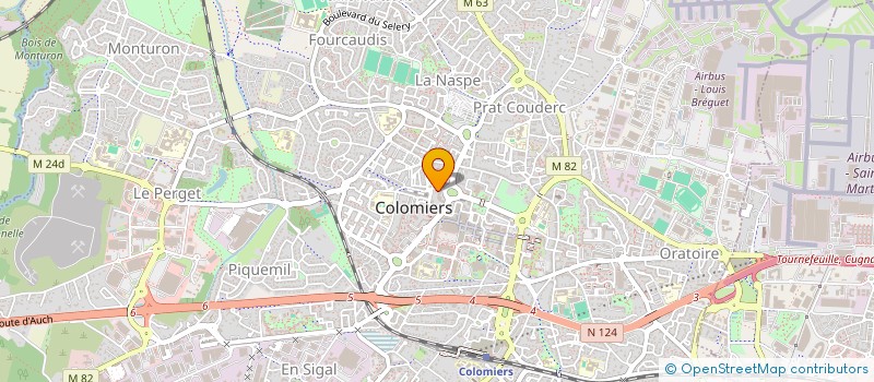 localisation de l'entreprise MONSIEUR MATHIAS CHARFOLE à COLOMIERS